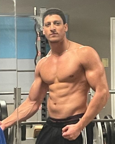 Client Ahmed after 12 weeks of RAKHAWY coaching — 72kg with visible transformation